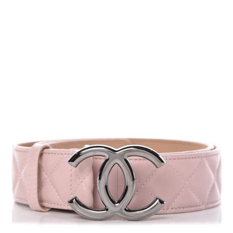 pink chanel belt|Chanel lambskin belts.